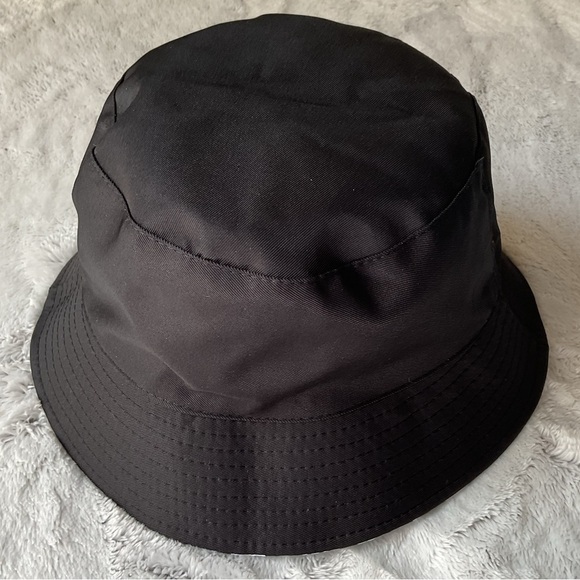 Black & White Checkered Reversible Bucket Hat - Picture 5 of 6